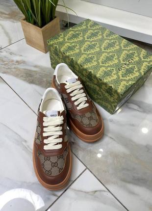 Кеды в стиле гуччи gucci