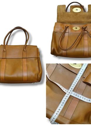 Сумка из кожи mulberry bayswater винтаж3 фото