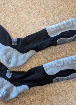 Чоловічі шкарпетки mons royale merino pro lite tech mens ski socks2 фото