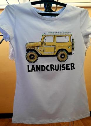 Итальянская футболка landcruiser 🔥