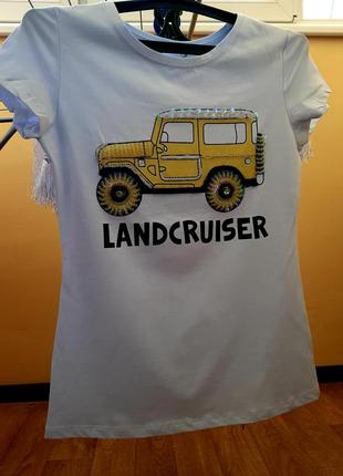 Итальянская футболка landcruiser 🔥2 фото