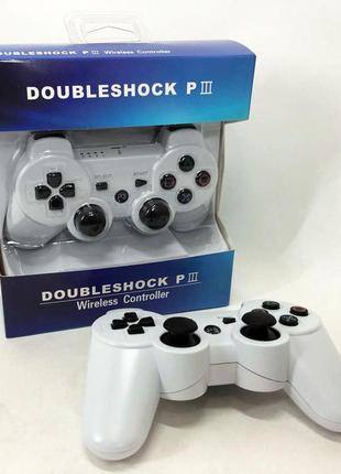 Беспроводной игровой геймпад doubleshock pps3/pc аккумуляторный джойстик с функцией вибрации.