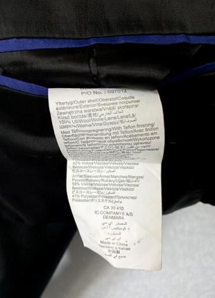 Пиджак кроп жакет укороченный черный8 фото