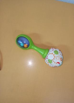 Брязкальце слинопоглинаюче гризун веселі маракаси fisher-price