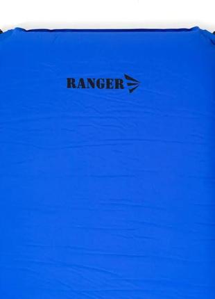 Самонадувающийся коврик ranger оlimp ra 6634 blue3 фото