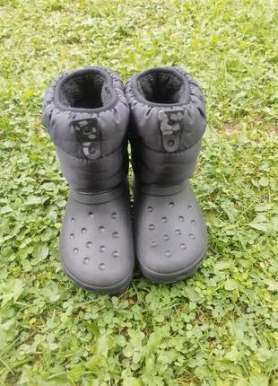 Зимові чоботи.crocs.оргінал