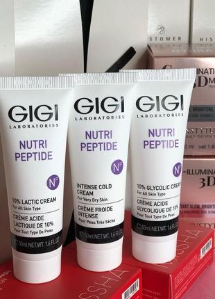 Nutri-peptide 10% lactic crea gigi💦пептидний крем з молочною кислотою