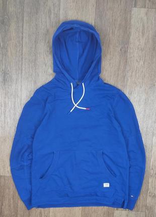 Худі tommy hilfiger th85 u. s. синє чоловіче кофта спортивна пайта толстовка спортивна легка