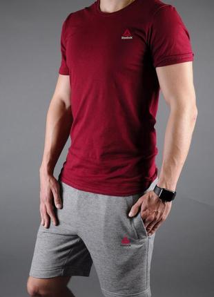 Мужская футболка reebok, рьбак, коттон, легкая, натуральная5 фото
