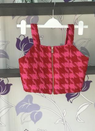 Твідовий вкорочений жилет