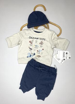 Комплект теплий для новонародженого 50 см