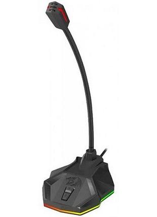 Игровой стрим микрофон redragon stix gm99 77270 usb кабель 1.8 м