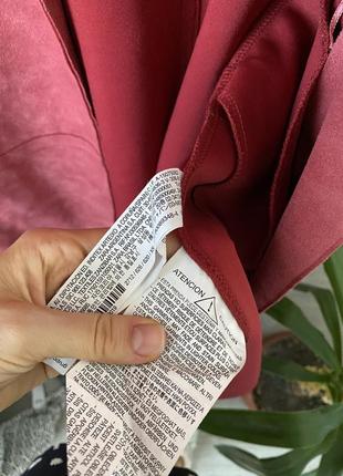 Замшевый розовый тренч плащ накидка zara под замш женский весенний малиновый пудровый