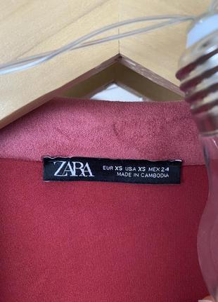 Замшевый розовый тренч плащ накидка zara под замш женский весенний малиновый пудровый