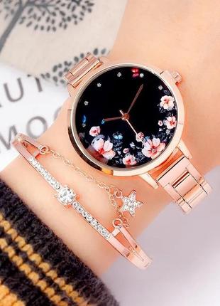 Подарунковий набір жіночий годинник rovigo + браслет