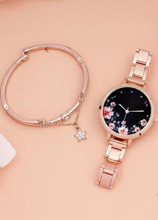Подарунковий набір жіночий годинник rovigo + браслет2 фото