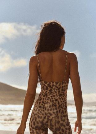 Леопардовий комбінезон