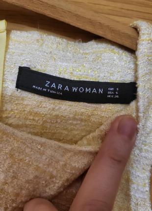 Жіноче плаття літня сукня трапеція zara платье8 фото