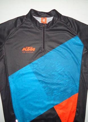 Велофутболка  ktm fc gear italy cycling jersey оригинал (l)3 фото