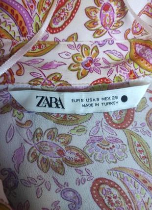 Блуза сорочка zara s4 фото