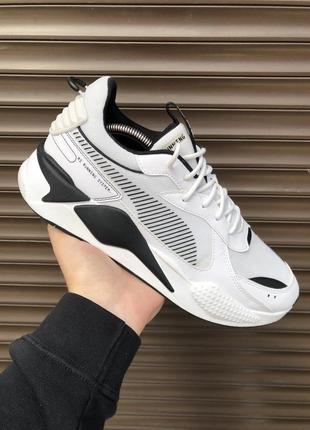 Puma rs-x white 44,5р 28,5см кроссовки оригинал