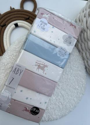 Детские боди от george 2