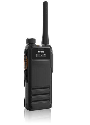 Портативна цифрова радіостанція hytera hp705 uhf 350-470 мгц 4вт 1024 каналів black