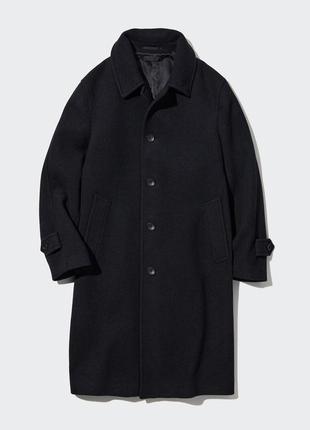 Тепле довге пальто uniqlo