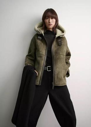 Дубленка zara