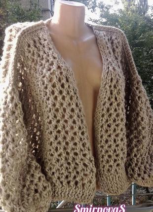 Бомбер с люрексом