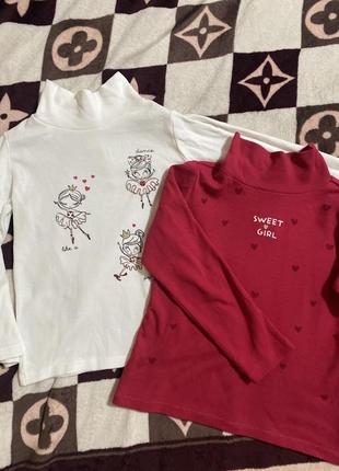 Водолазки на дівчинку 3роки