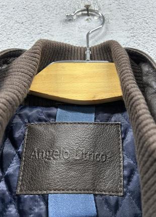 Куртка кожаная angelo litrigo xxl мужская8 фото