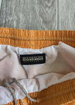 Купальные шорты napapijri, оранжевые3 фото