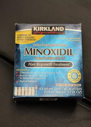 Миноксидил minoxidil kirkland для роста волос6 фото