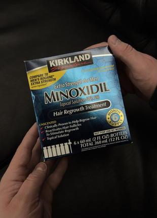 Міноксидил minoxidil kirkland для росту волосся2 фото