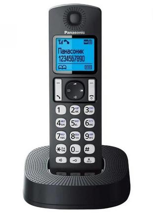 Радиотелефон стационарный panasonic kx-tgc310uc1 беспроводной черный