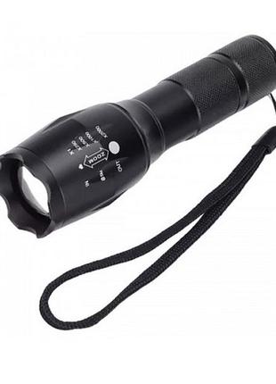 Фонарь led powerstyle 910 ручной 1000lm 5x zoom 10w