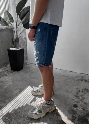 Чоловічі джинсові шорти в асортименті7 фото