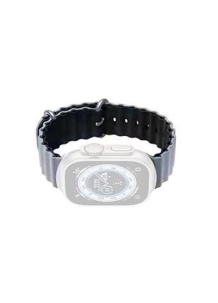 Ремешок для apple watch ocean 2-tone 38/40/41mm ocean38-36.obsidian-black