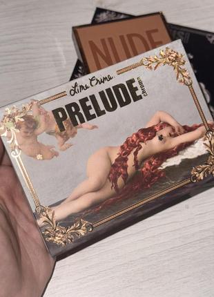Палетка теней lime crime prelude chroma eyeshadow palette