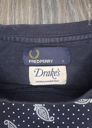 Футболка fred perry x drake's5 фото