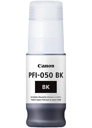 Чорнило для струменевого принтера canon pfi-050 black голубой