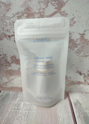 Кремовий тонік для обличчя laneige