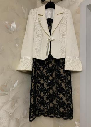 Нарядний піджак та плаття