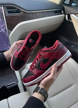 Nike dunk next nature team red black