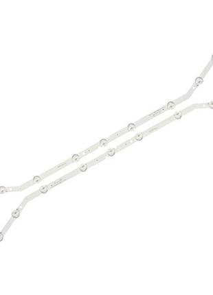 2x led планка лампа подсветки жк телевизора 32 585мм samsung d3ge-320sm1-r2