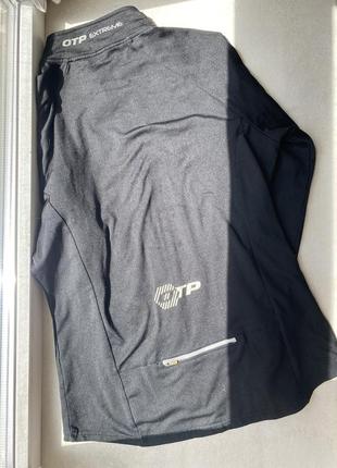 Кофта спортивная зепка черная с карманом6 фото