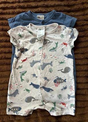 Ромпери /пісочники h&m 74 р.