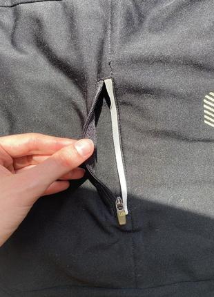 Кофта спортивная зепка черная с карманом5 фото