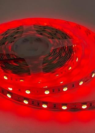 Светодиодная лента 5050-60led-10mm-12v ip20 красный mtk
